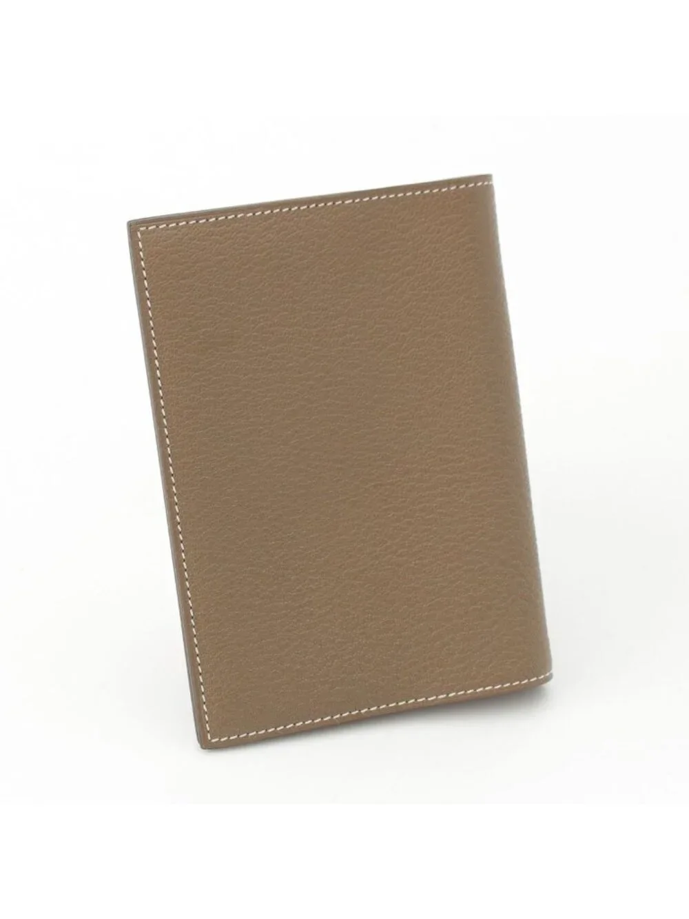 Hermes Agenda GM Chevre Notebook Cover Etoupe